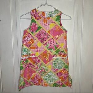 Lilly Pulitzer Multi-Color Floral Print Size 7